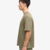 Camiseta orgánica oversize - Verde oliva apagado