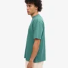 Camiseta orgánica oversize - Verde pino