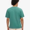 Camiseta orgánica oversize - Verde pino