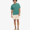 Camiseta orgánica oversize - Verde pino