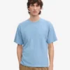 Camiseta oversize de algodón orgánico - Azul mar