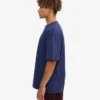 Camiseta oversize de algodón orgánico - Azul marino