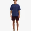 Camiseta oversize de algodón orgánico - Azul marino