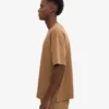 Camiseta oversize de algodón orgánico - Camello del Sáhara
