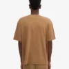 Camiseta oversize de algodón orgánico - Camello del Sáhara