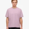 Camiseta oversize de algodón orgánico - Morado perlado
