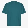 Camiseta oversize de algodón orgánico - Verde océano