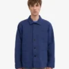 Chaqueta de trabajo de algodón orgánico - Azul marino