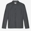 Chaqueta de trabajo de algodón orgánico - Gris lava