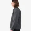 Chaqueta de trabajo de algodón orgánico - Gris lava