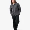 Chaqueta de trabajo de algodón orgánico - Gris lava