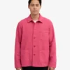 Chaqueta de trabajo de algodón orgánico - Rosa chicle