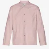 Chaqueta de trabajo de algodón orgánico - Rosa descolorido