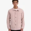Chaqueta de trabajo de algodón orgánico - Rosa descolorido