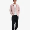 Chaqueta de trabajo de algodón orgánico - Rosa descolorido