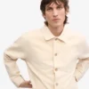 Chaqueta de trabajo orgánica - Blanco marfil