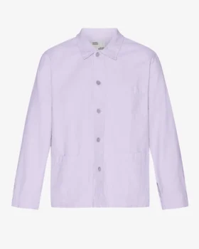 Chaqueta de trabajo orgánica - Lavanda suave