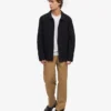 Chaqueta de trabajo orgánica - Negro intenso