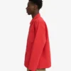 Chaqueta de trabajo orgánica - Rojo mandarina