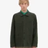 Chaqueta de trabajo orgánica - Verde cazador
