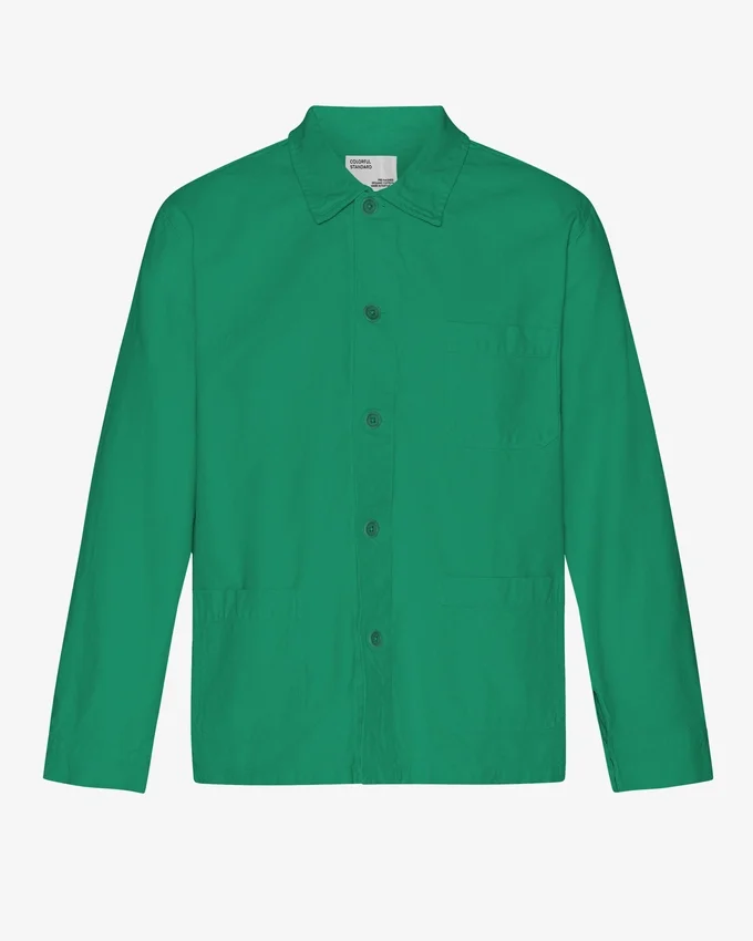 Chaqueta de trabajo orgánica - Verde Kelly