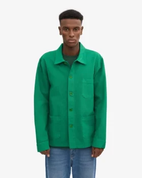 Chaqueta de trabajo orgánica – Verde Kelly