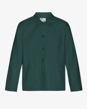 Chaqueta de trabajo orgánica - Verde océano