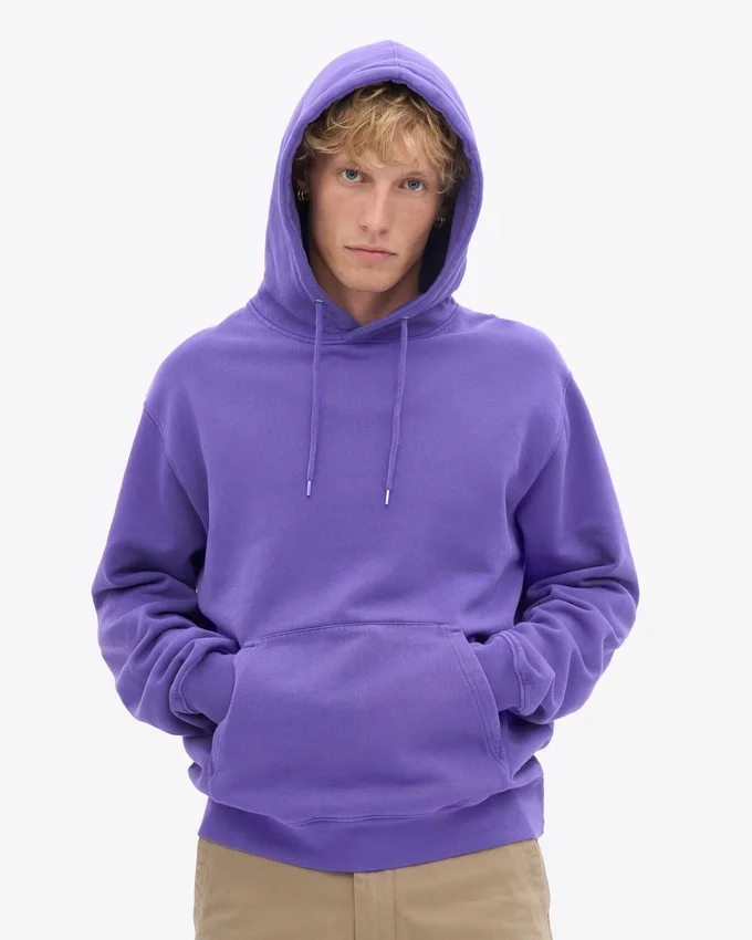Classic Organic Hood - Violeta ultravioleta