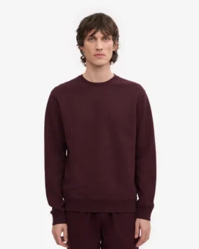 Classic Organic Jersey de algodón orgánico – Rojo sangre