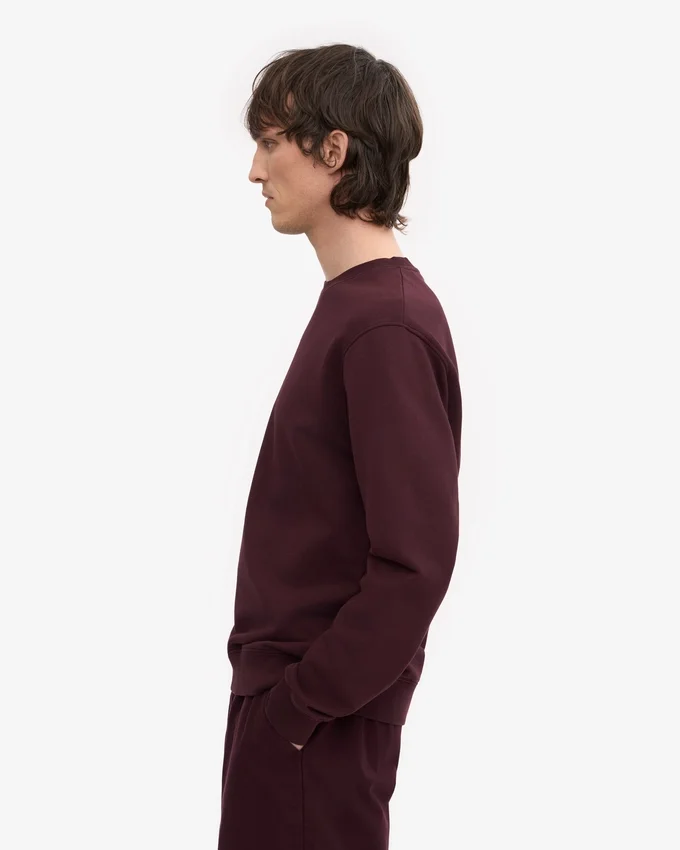 Classic Organic Jersey de algodón orgánico - Rojo sangre