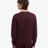 Classic Organic Jersey de algodón orgánico - Rojo sangre
