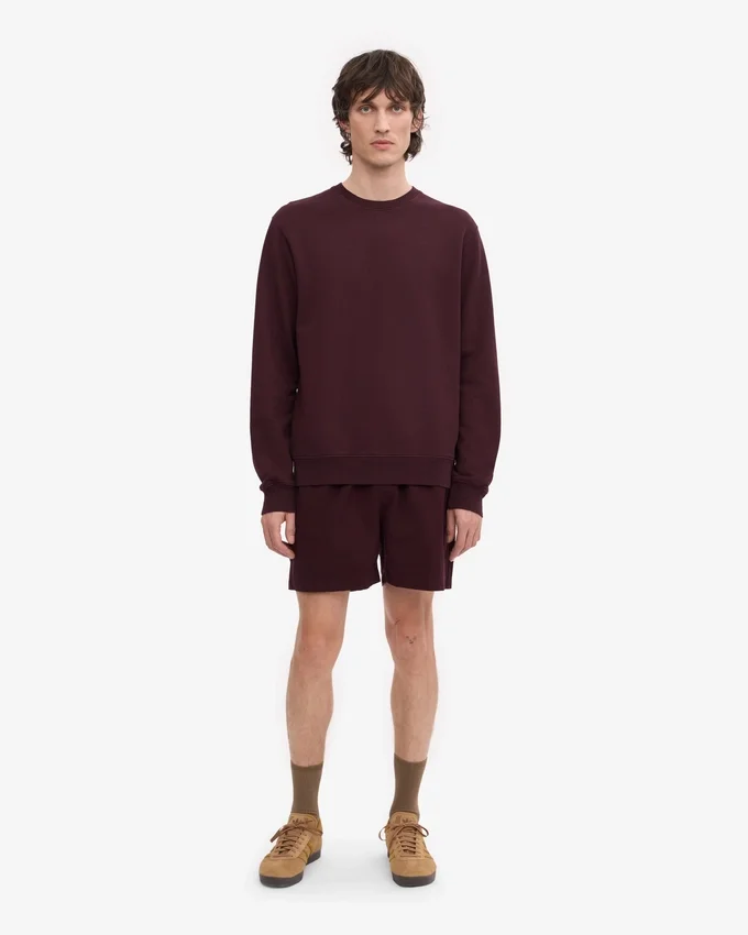 Classic Organic Jersey de algodón orgánico - Rojo sangre