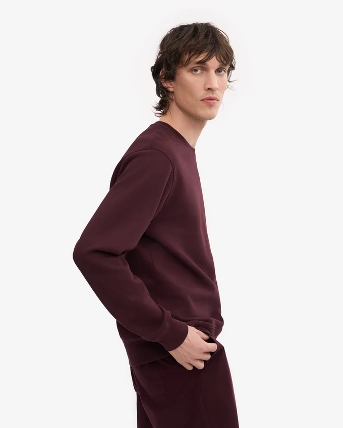 Classic Organic Jersey de algodón orgánico - Rojo sangre
