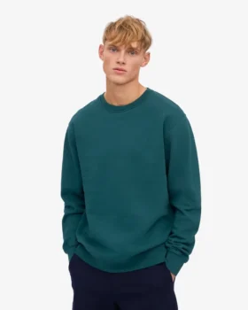 Classic Organic Jersey de algodón orgánico – Verde océano
