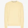 Classic Organic jersey de cuello redondo - Amarillo suave