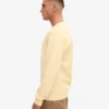 Classic Organic jersey de cuello redondo - Amarillo suave