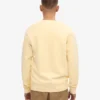 Classic Organic jersey de cuello redondo - Amarillo suave