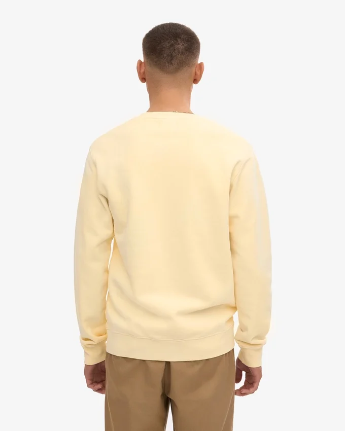 Classic Organic jersey de cuello redondo - Amarillo suave
