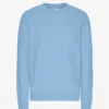 Classic Organic Jersey de cuello redondo - Azul mar