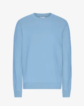 Classic Organic Jersey de cuello redondo - Azul mar