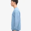 Classic Organic Jersey de cuello redondo - Azul mar