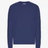 Classic Organic Jersey de cuello redondo - Azul marino