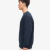Classic Organic Jersey de cuello redondo - Azul marino
