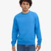 Classic Organic Jersey de cuello redondo - Azul Pacífico