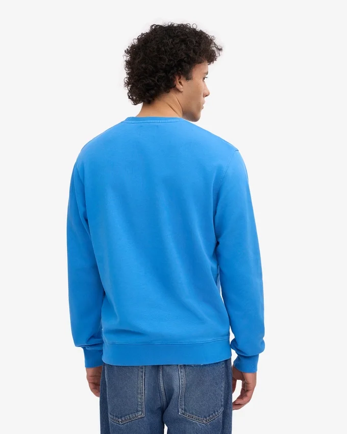 Classic Organic Jersey de cuello redondo - Azul Pacífico