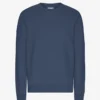 Classic Organic Jersey de cuello redondo - Azul petróleo