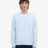 Classic Organic Jersey de cuello redondo - Azul polar