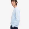 Classic Organic Jersey de cuello redondo - Azul polar