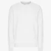 Classic Organic Jersey de cuello redondo - Blanco óptico