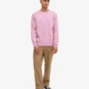 Classic Organic Jersey de cuello redondo - Flor de cerezo
